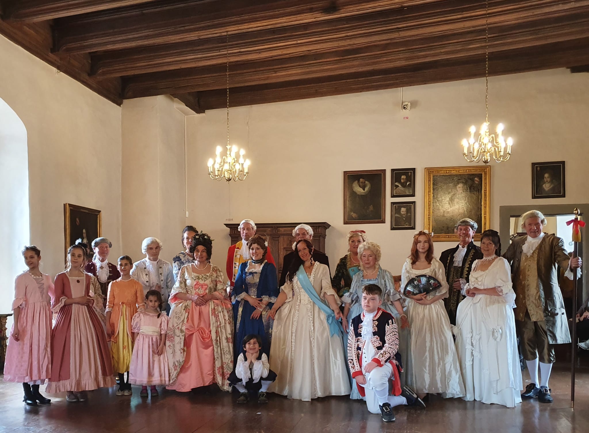 Schlosscompagnie im Schloss Forderglauchau
